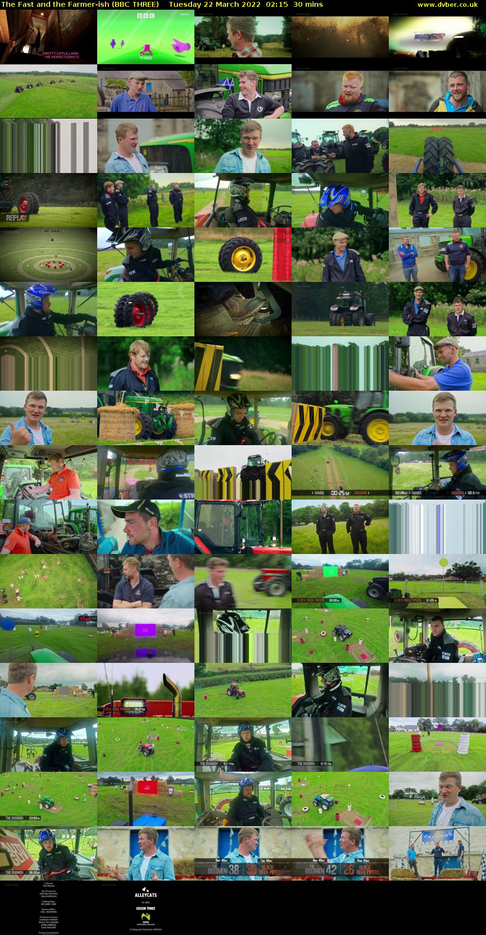 The Fast and the Farmer-ish (BBC THREE) Tuesday 22 March 2022 02:15 - 02:45