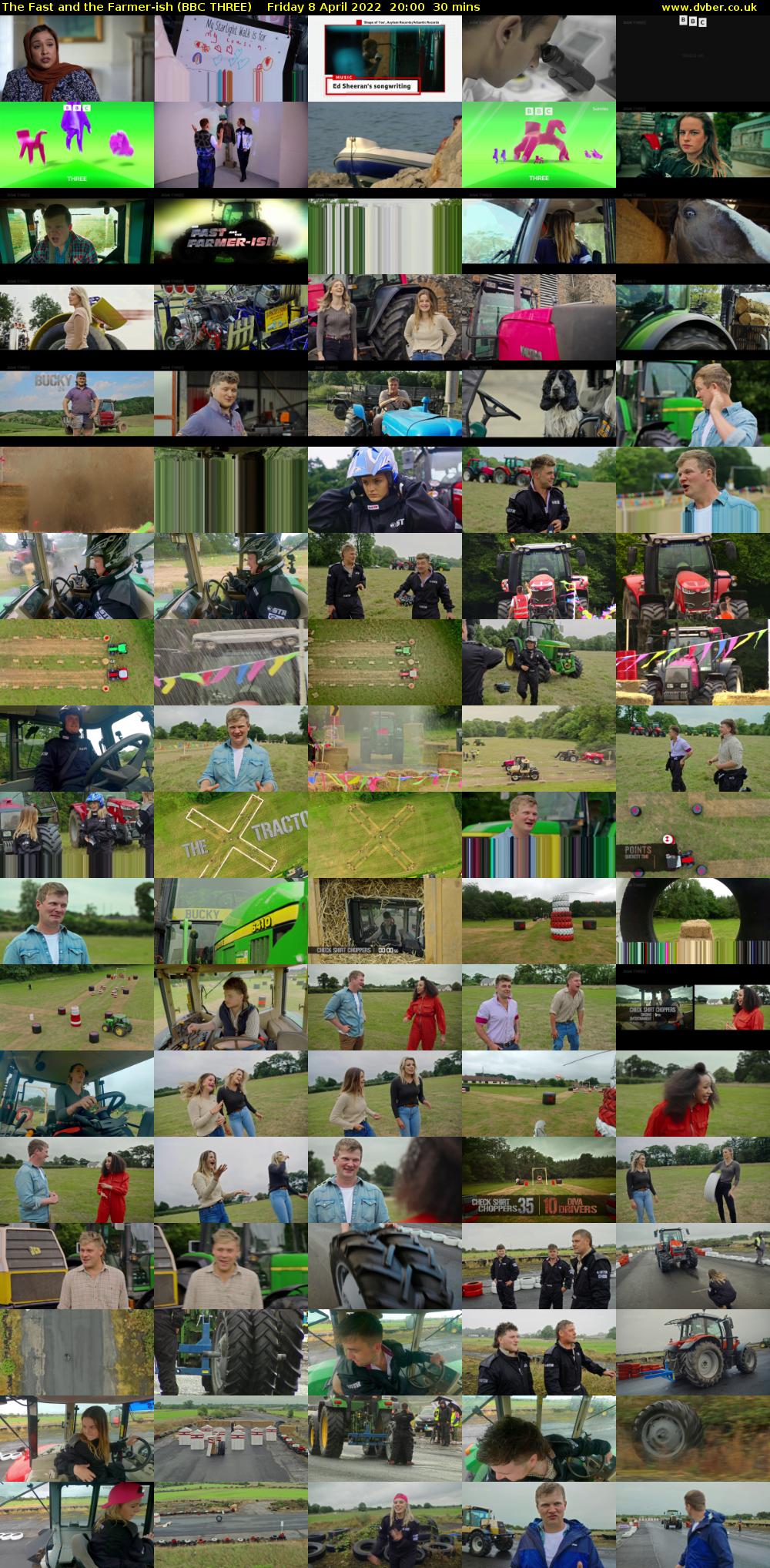 The Fast and the Farmer-ish (BBC THREE) Friday 8 April 2022 20:00 - 20:30