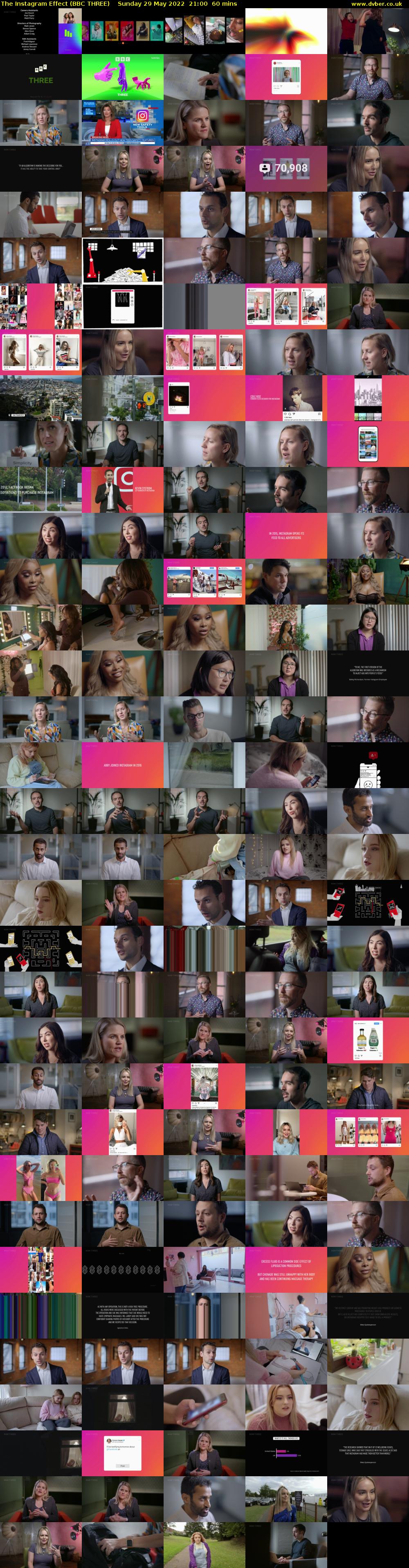 The Instagram Effect (BBC THREE) Sunday 29 May 2022 21:00 - 22:00