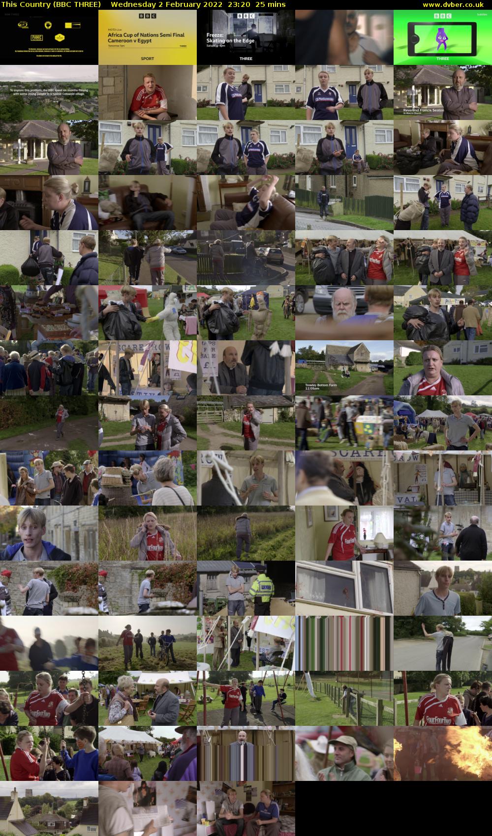 This Country (BBC THREE) Wednesday 2 February 2022 23:20 - 23:45