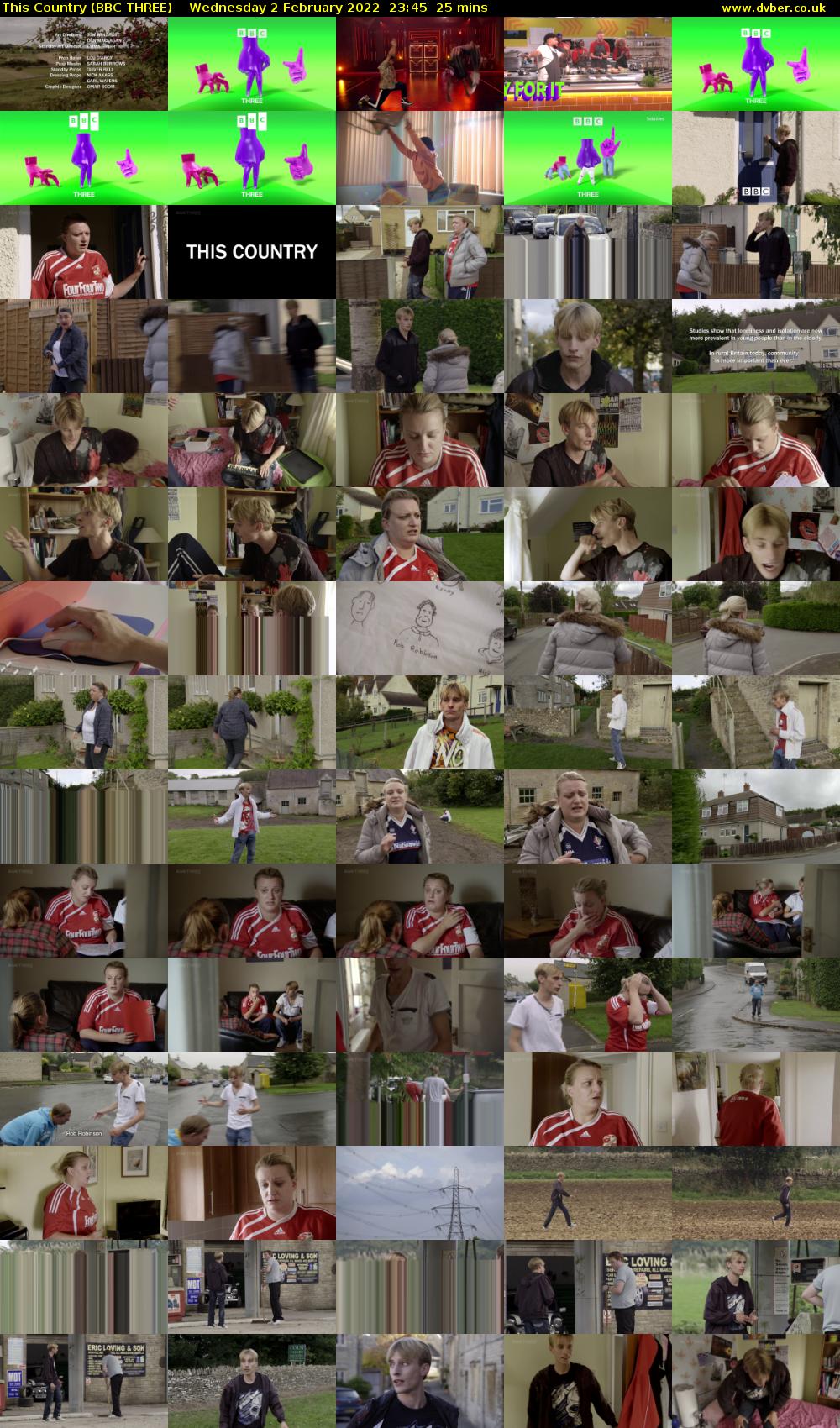 This Country (BBC THREE) Wednesday 2 February 2022 23:45 - 00:10