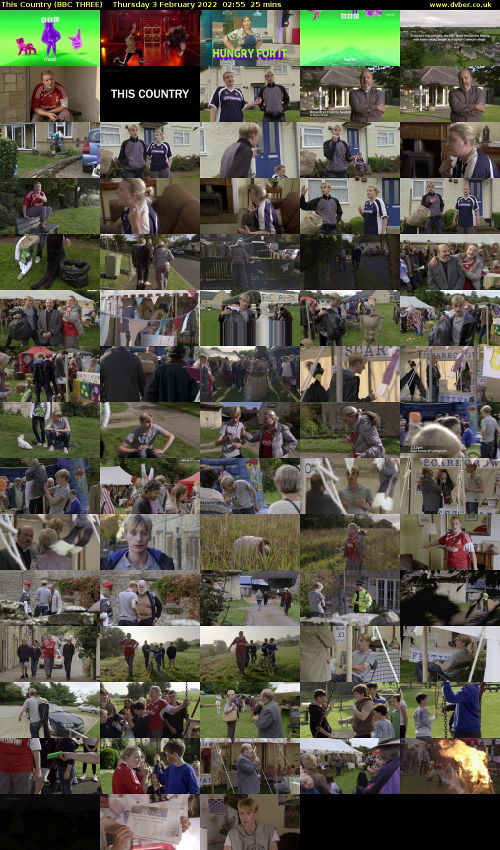 This Country (BBC THREE) Thursday 3 February 2022 02:55 - 03:20