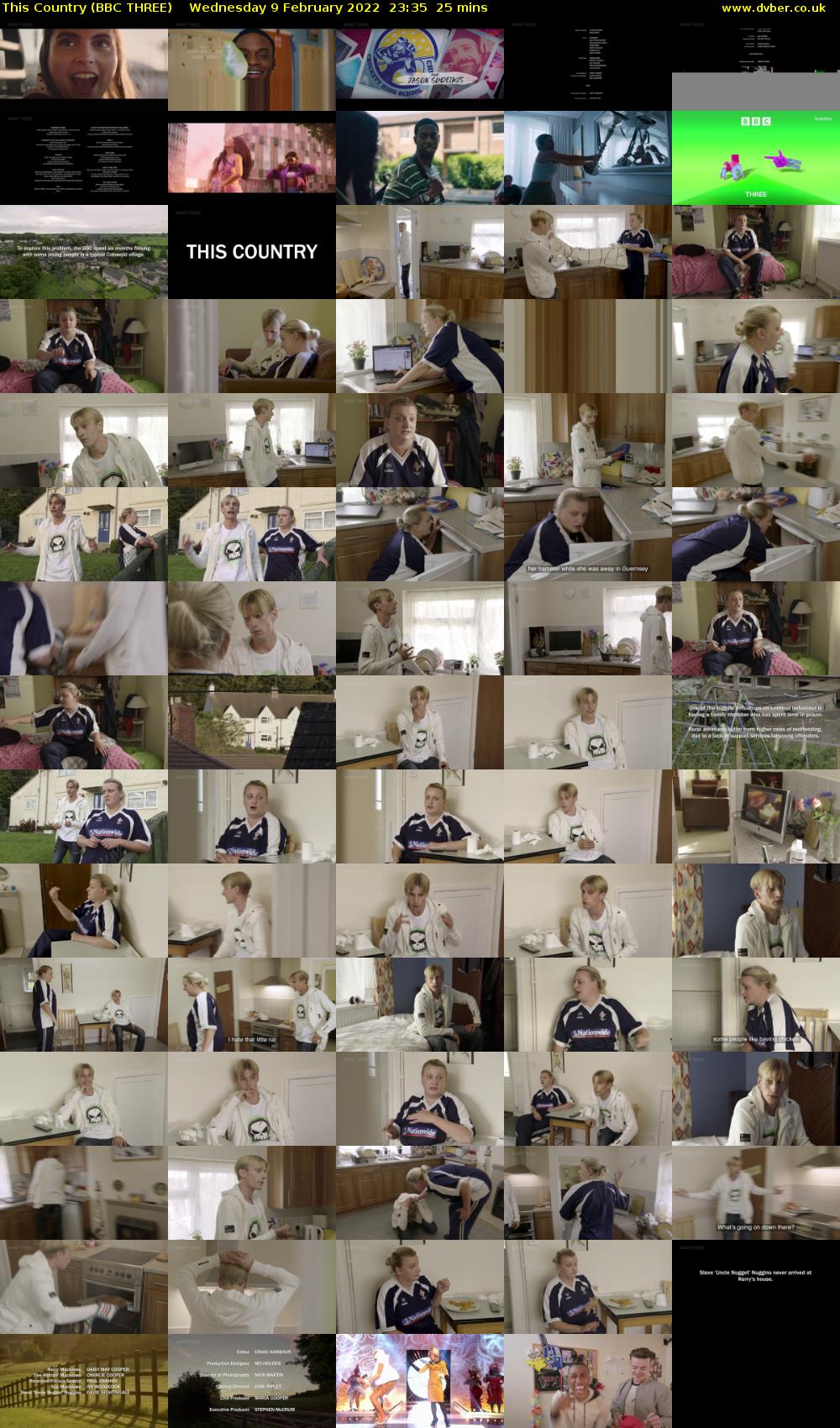 This Country (BBC THREE) Wednesday 9 February 2022 23:35 - 00:00