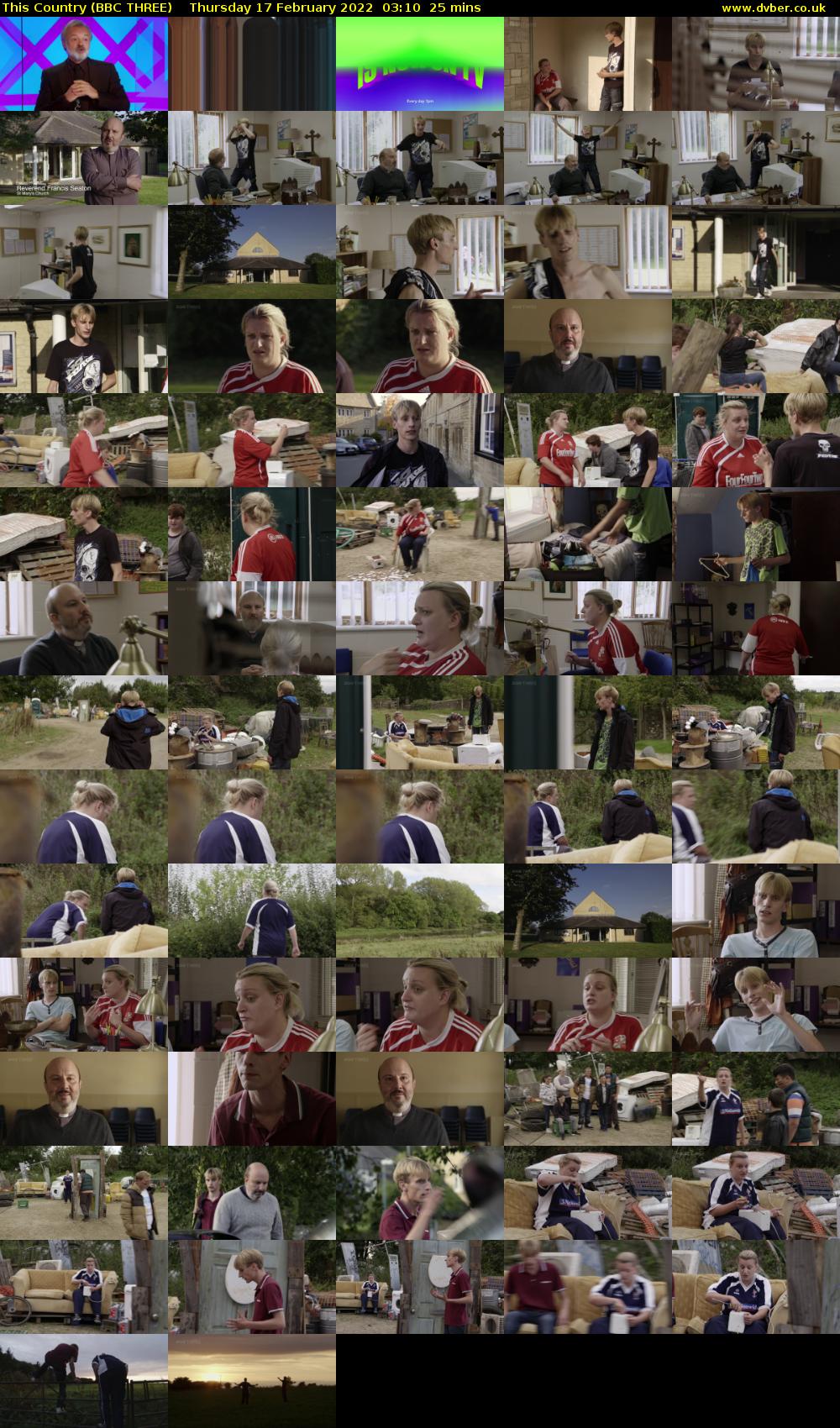 This Country (BBC THREE) Thursday 17 February 2022 03:10 - 03:35