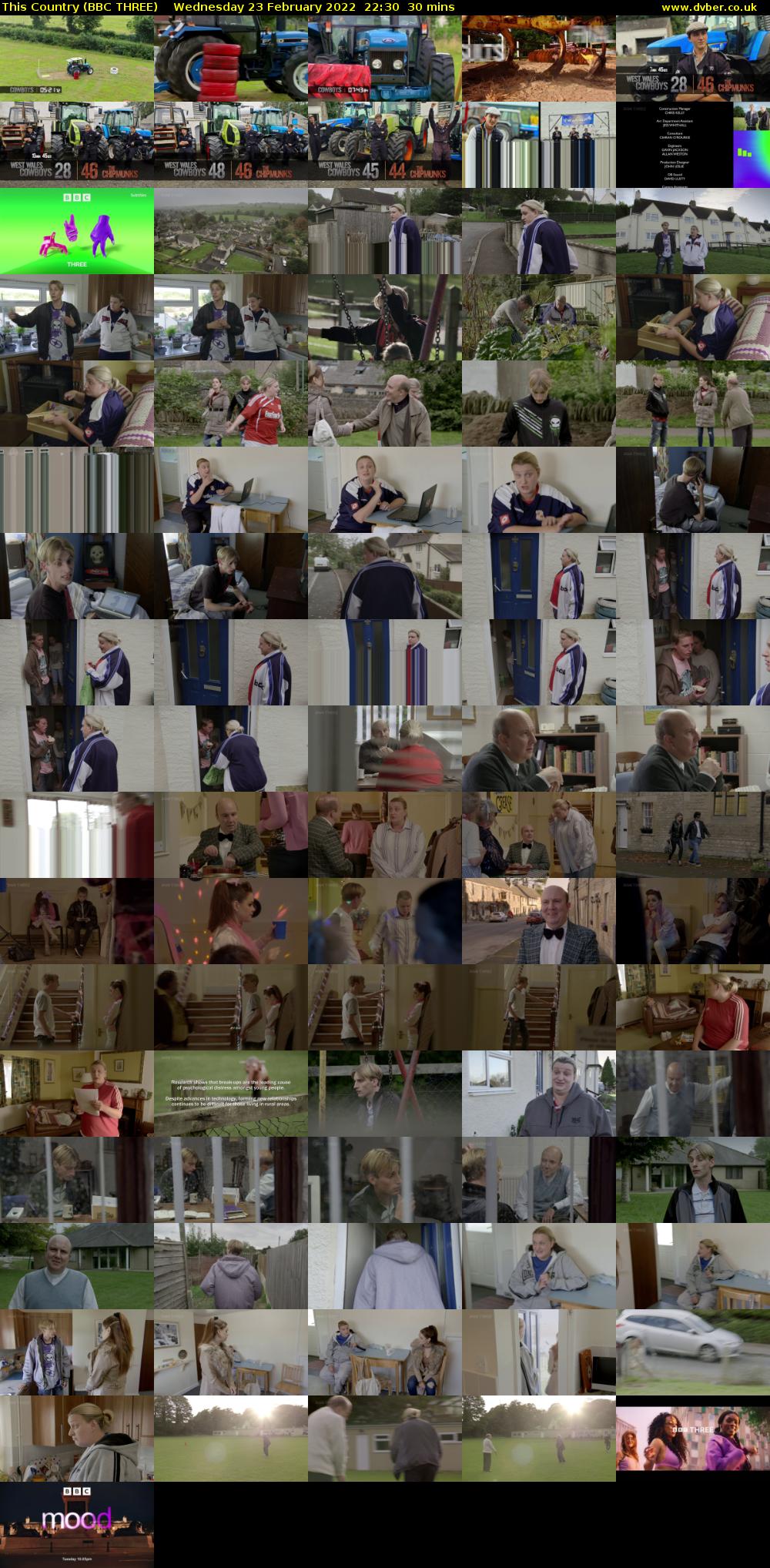 This Country (BBC THREE) Wednesday 23 February 2022 22:30 - 23:00