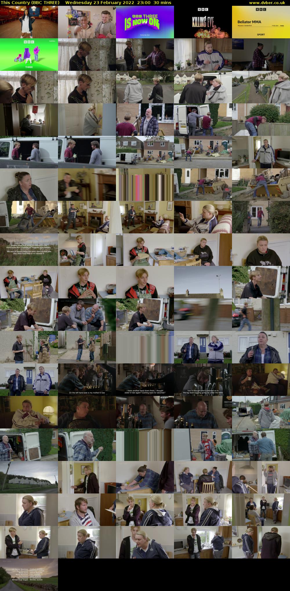 This Country (BBC THREE) Wednesday 23 February 2022 23:00 - 23:30