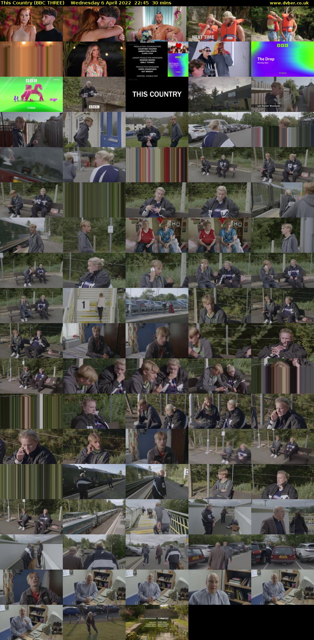 This Country (BBC THREE) Wednesday 6 April 2022 22:45 - 23:15