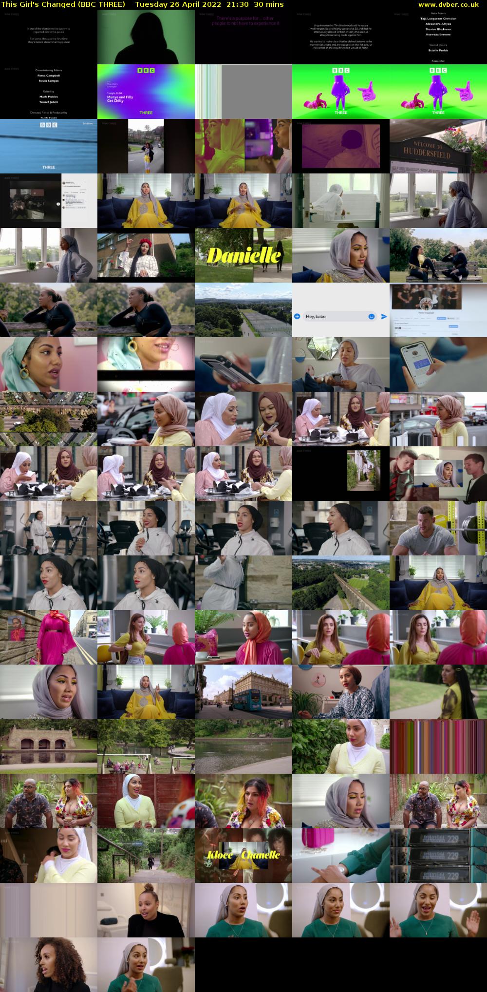 This Girl's Changed (BBC THREE) Tuesday 26 April 2022 21:30 - 22:00
