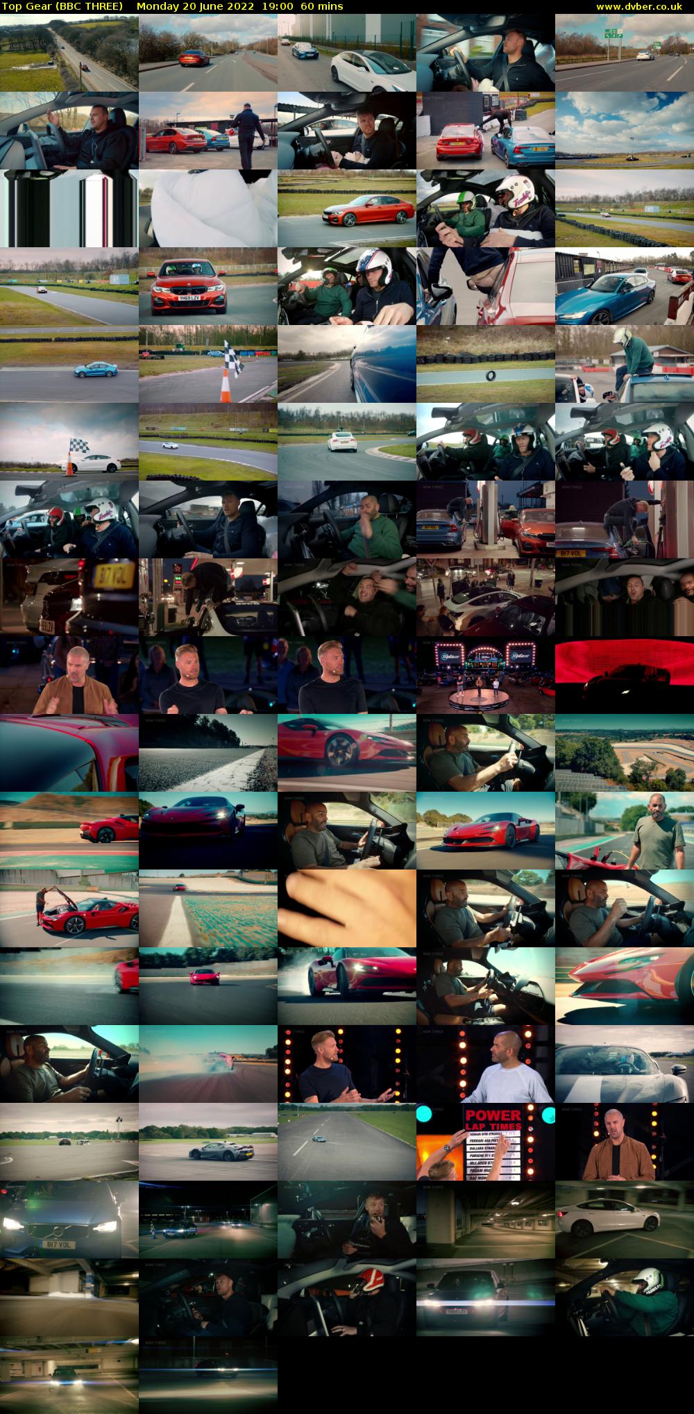Top Gear (BBC THREE) Monday 20 June 2022 19:00 - 20:00