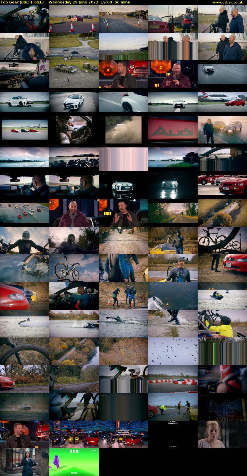 Top Gear (BBC THREE) Wednesday 29 June 2022 19:00 - 20:00