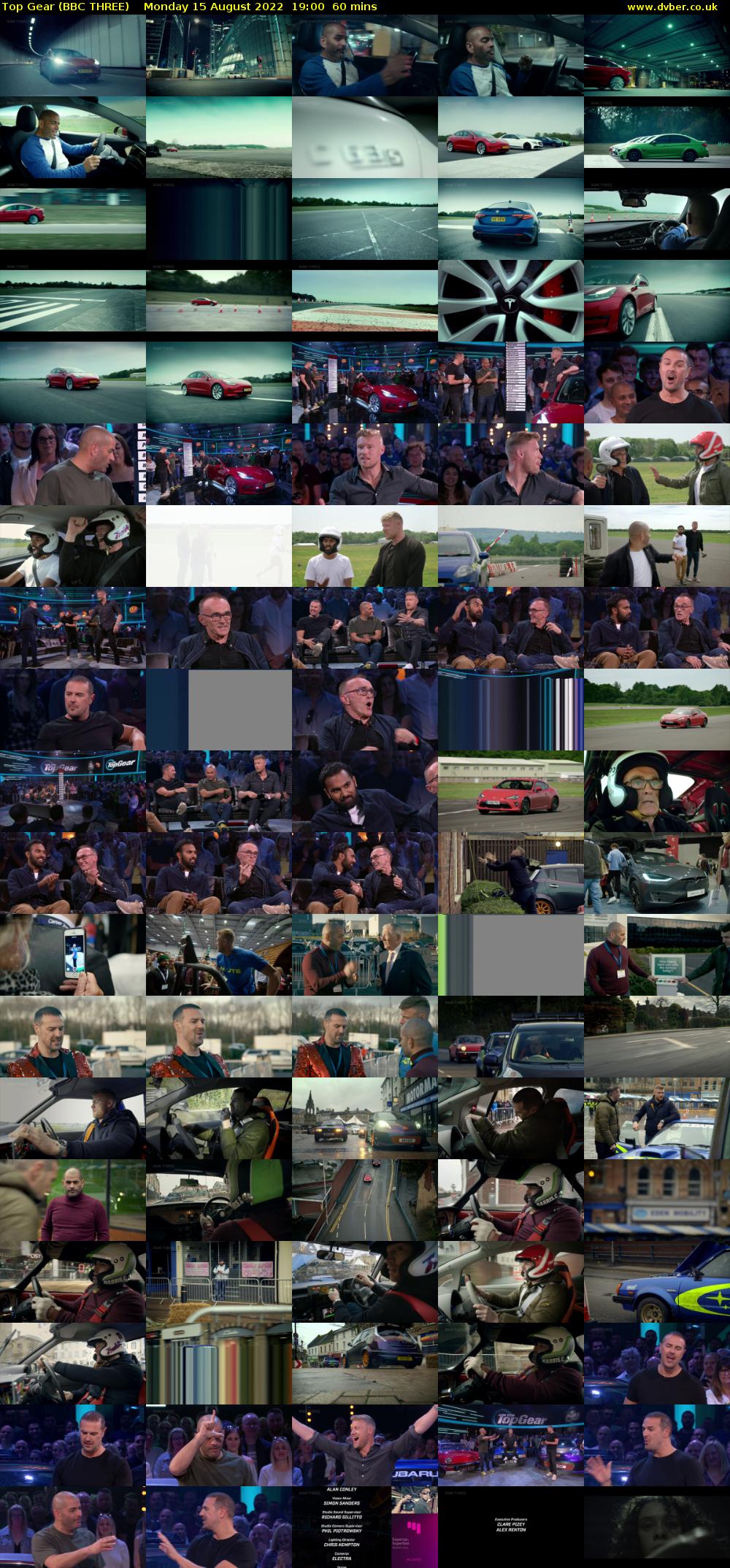 Top Gear (BBC THREE) Monday 15 August 2022 19:00 - 20:00