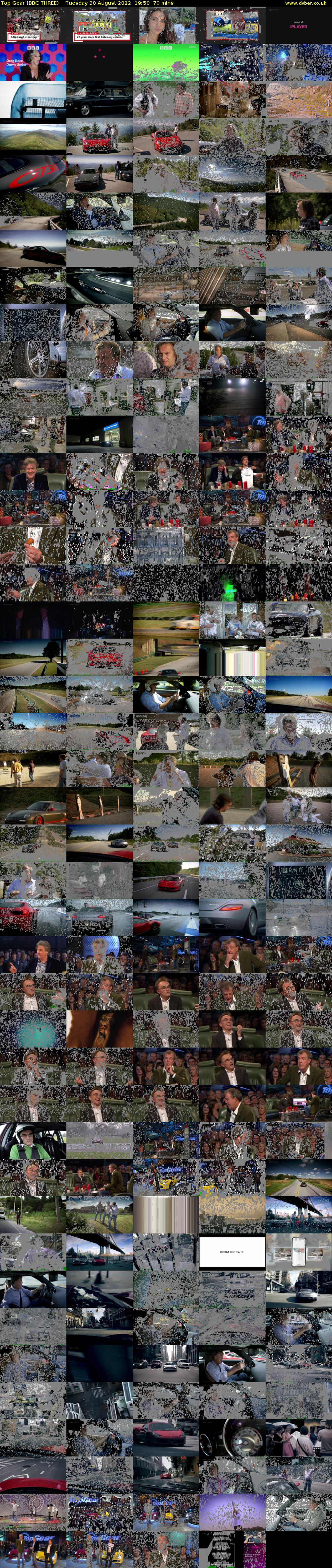 Top Gear (BBC THREE) Tuesday 30 August 2022 19:50 - 21:00