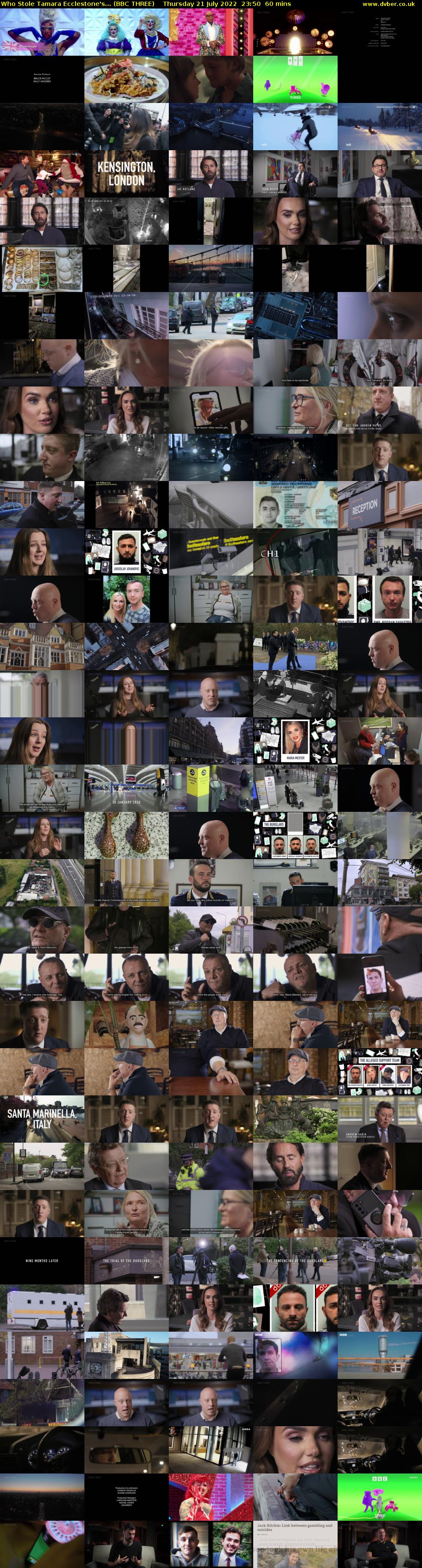 Who Stole Tamara Ecclestone's... (BBC THREE) Thursday 21 July 2022 23:50 - 00:50