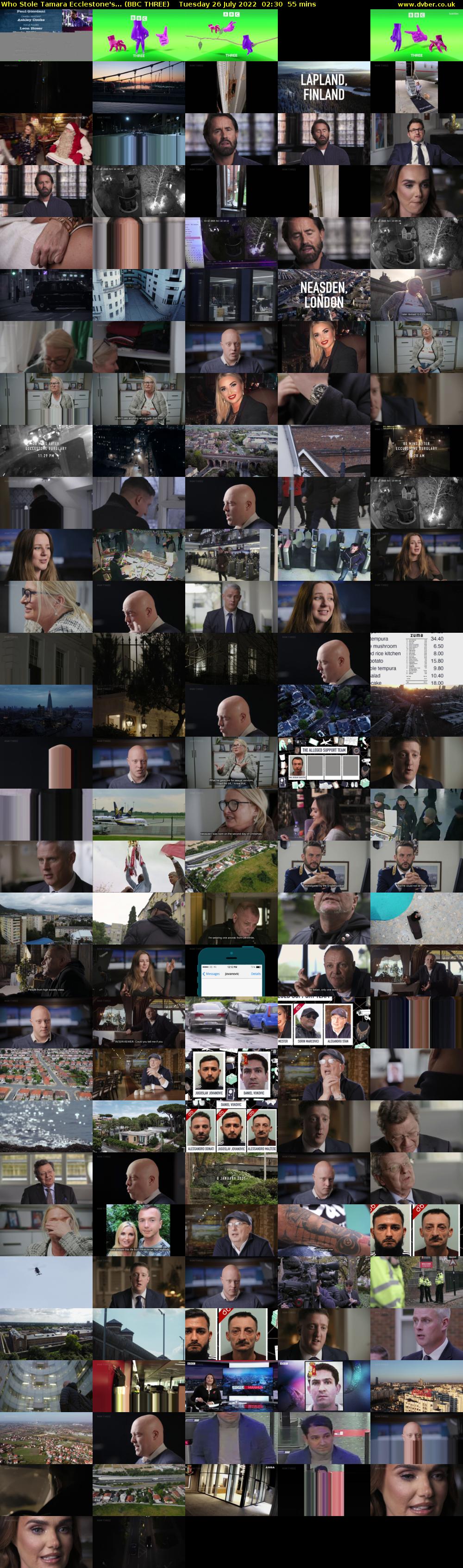 Who Stole Tamara Ecclestone's... (BBC THREE) Tuesday 26 July 2022 02:30 - 03:25
