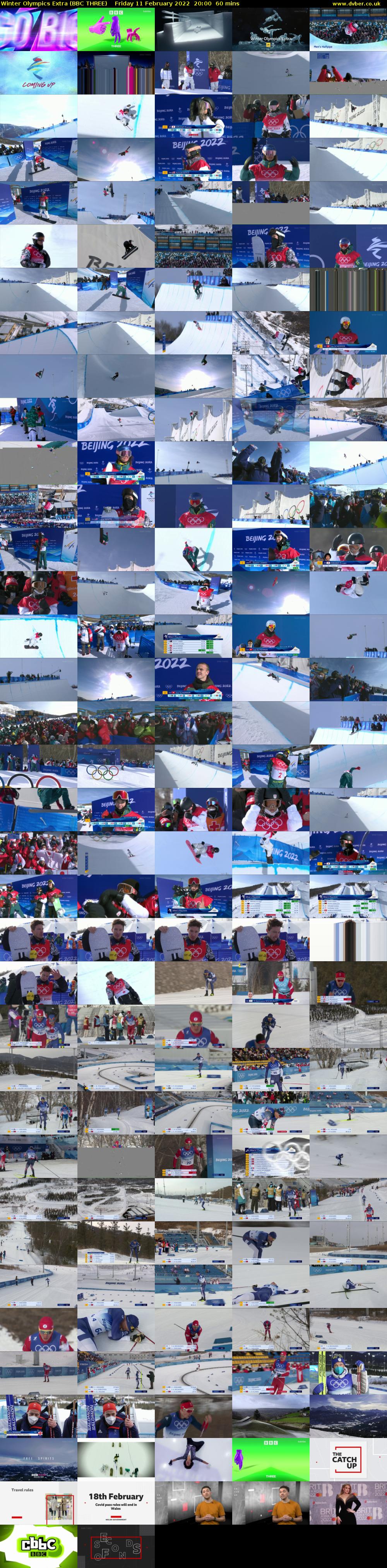 Winter Olympics Extra (BBC THREE) Friday 11 February 2022 20:00 - 21:00