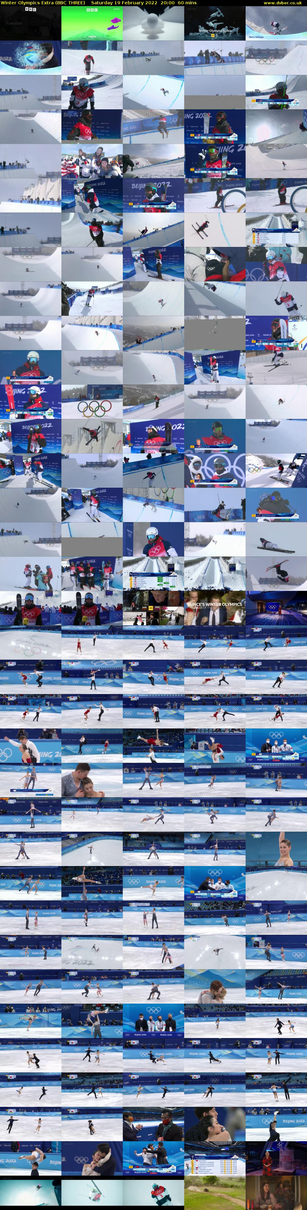 Winter Olympics Extra (BBC THREE) Saturday 19 February 2022 20:00 - 21:00
