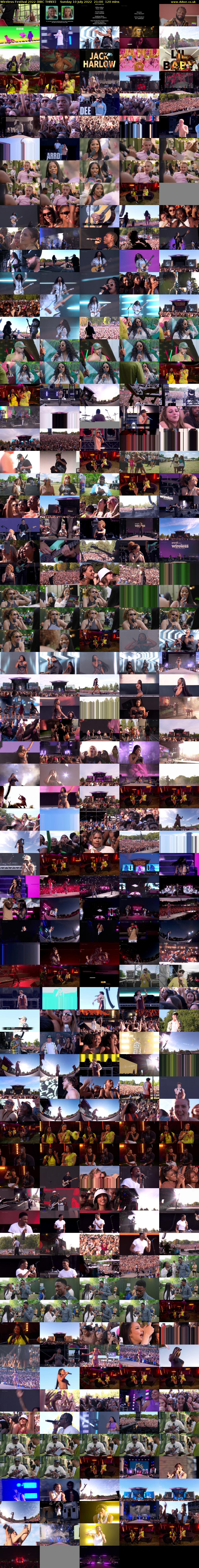 Wireless Festival 2022 (BBC THREE) Sunday 10 July 2022 21:00 - 23:00