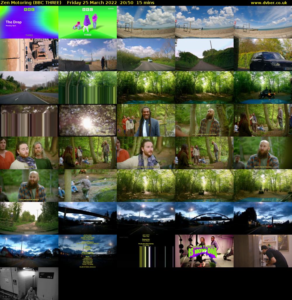 Zen Motoring (BBC THREE) Friday 25 March 2022 20:50 - 21:05