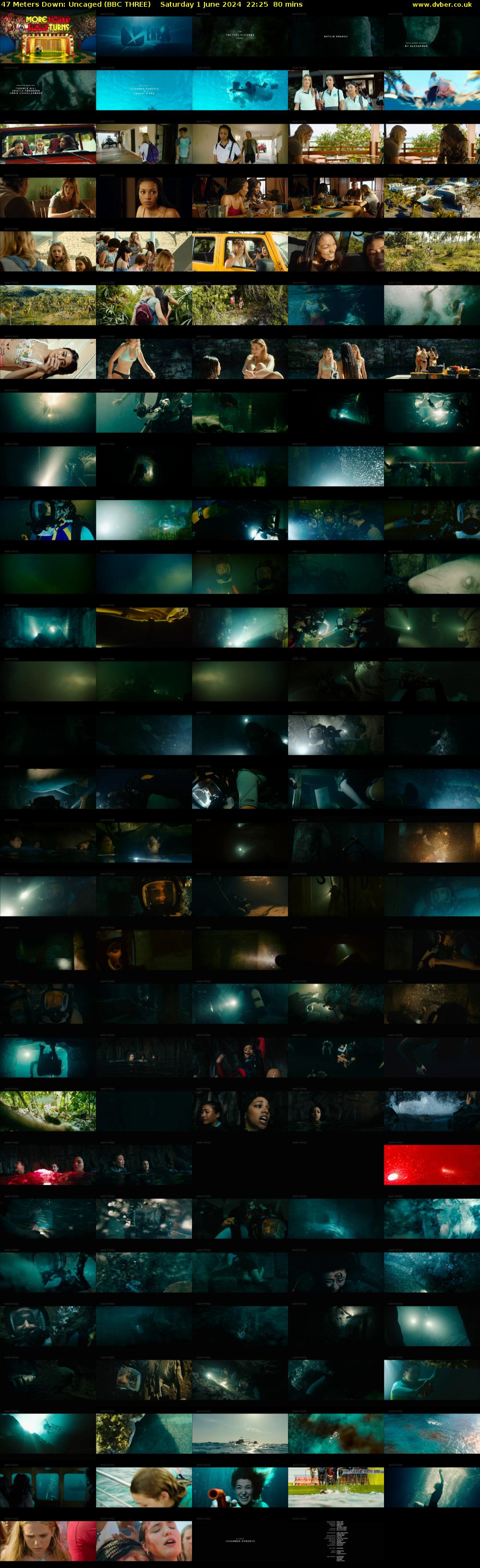 47 Meters Down: Uncaged (BBC THREE) Saturday 1 June 2024 22:25 - 23:45