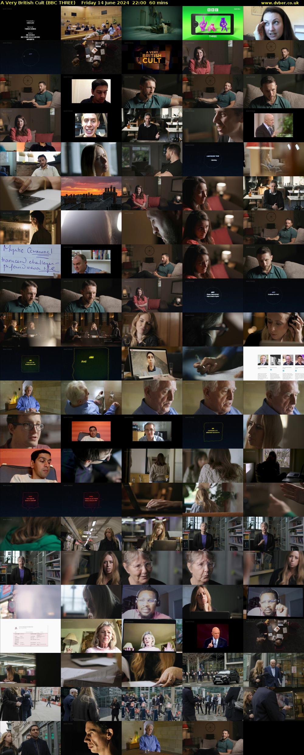 A Very British Cult (BBC THREE) Friday 14 June 2024 22:00 - 23:00