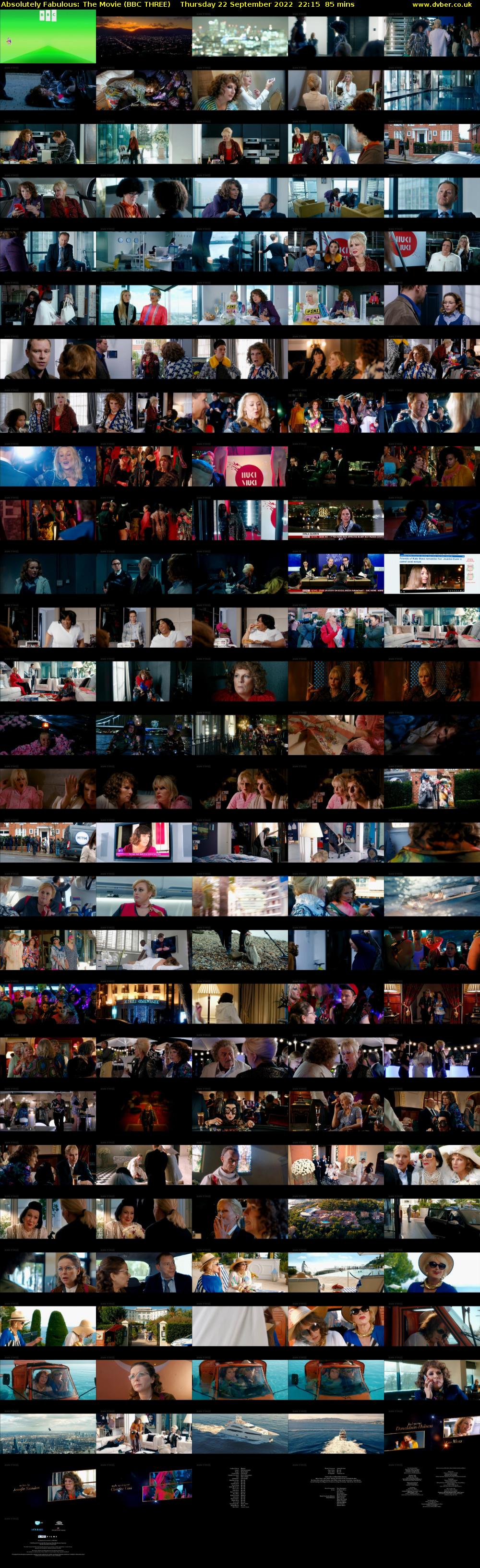 Absolutely Fabulous: The Movie (BBC THREE) Thursday 22 September 2022 22:15 - 23:40