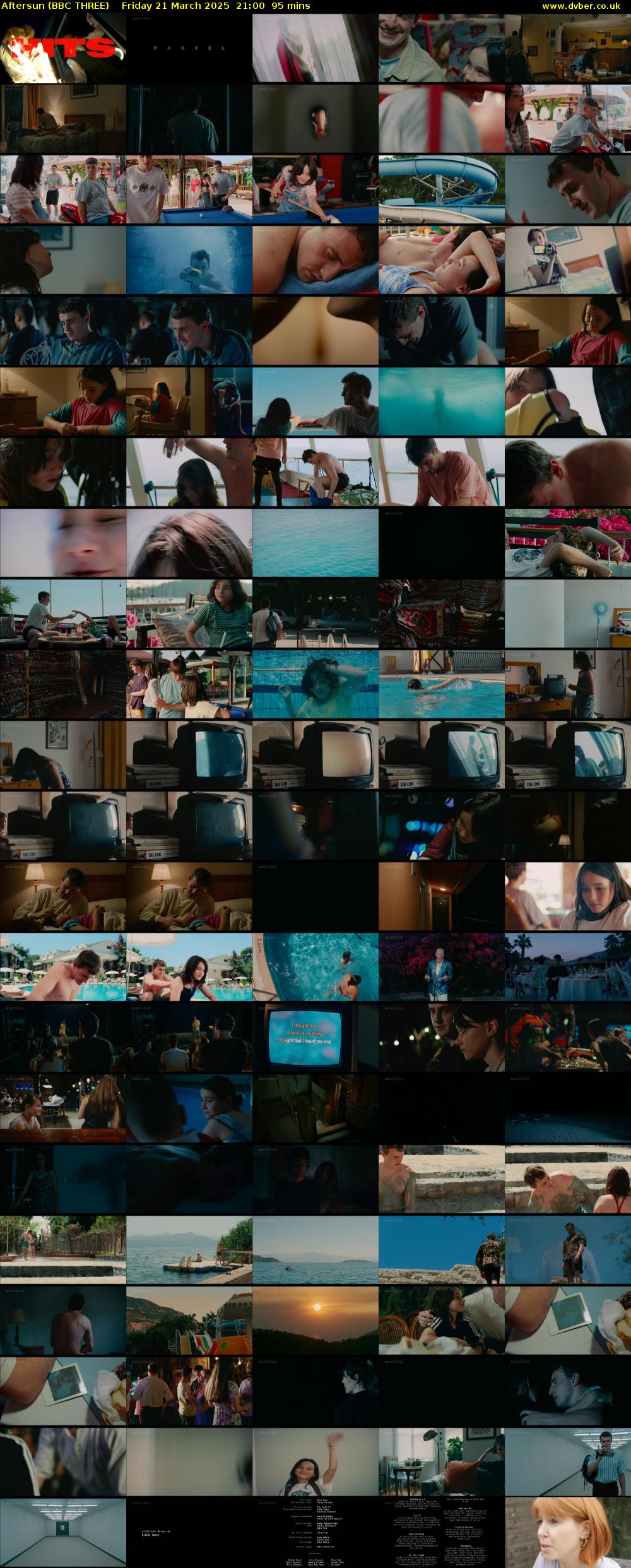 Aftersun (BBC THREE) Friday 21 March 2025 21:00 - 22:35