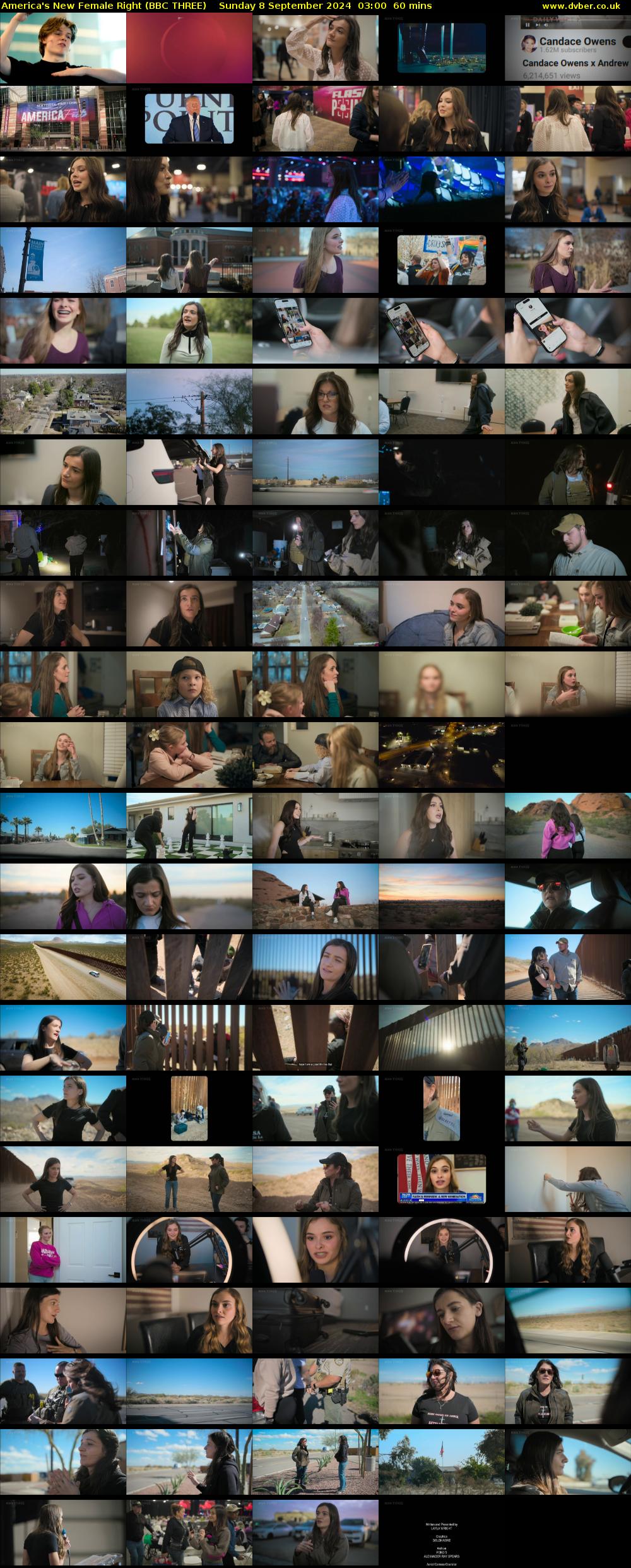 America's New Female Right (BBC THREE) Sunday 8 September 2024 03:00 - 04:00
