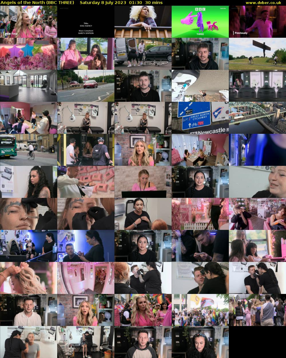 Angels of the North (BBC THREE) Saturday 8 July 2023 01:30 - 02:00