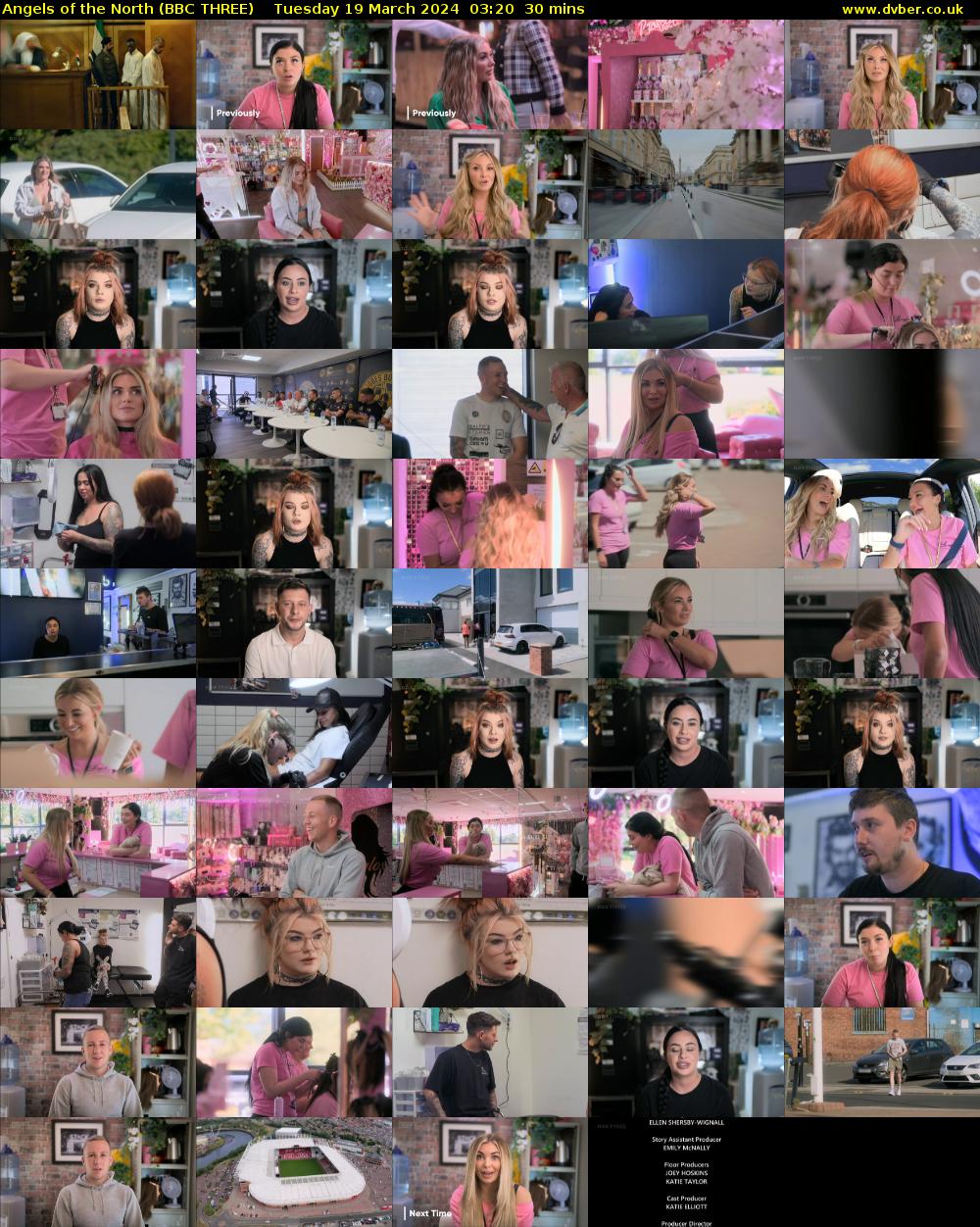 Angels of the North (BBC THREE) Tuesday 19 March 2024 03:20 - 03:50