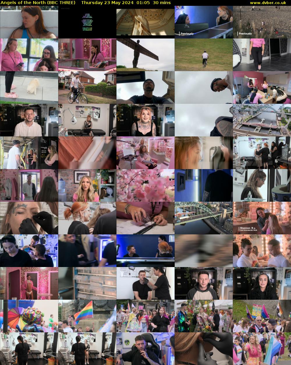 Angels of the North (BBC THREE) Thursday 23 May 2024 01:05 - 01:35