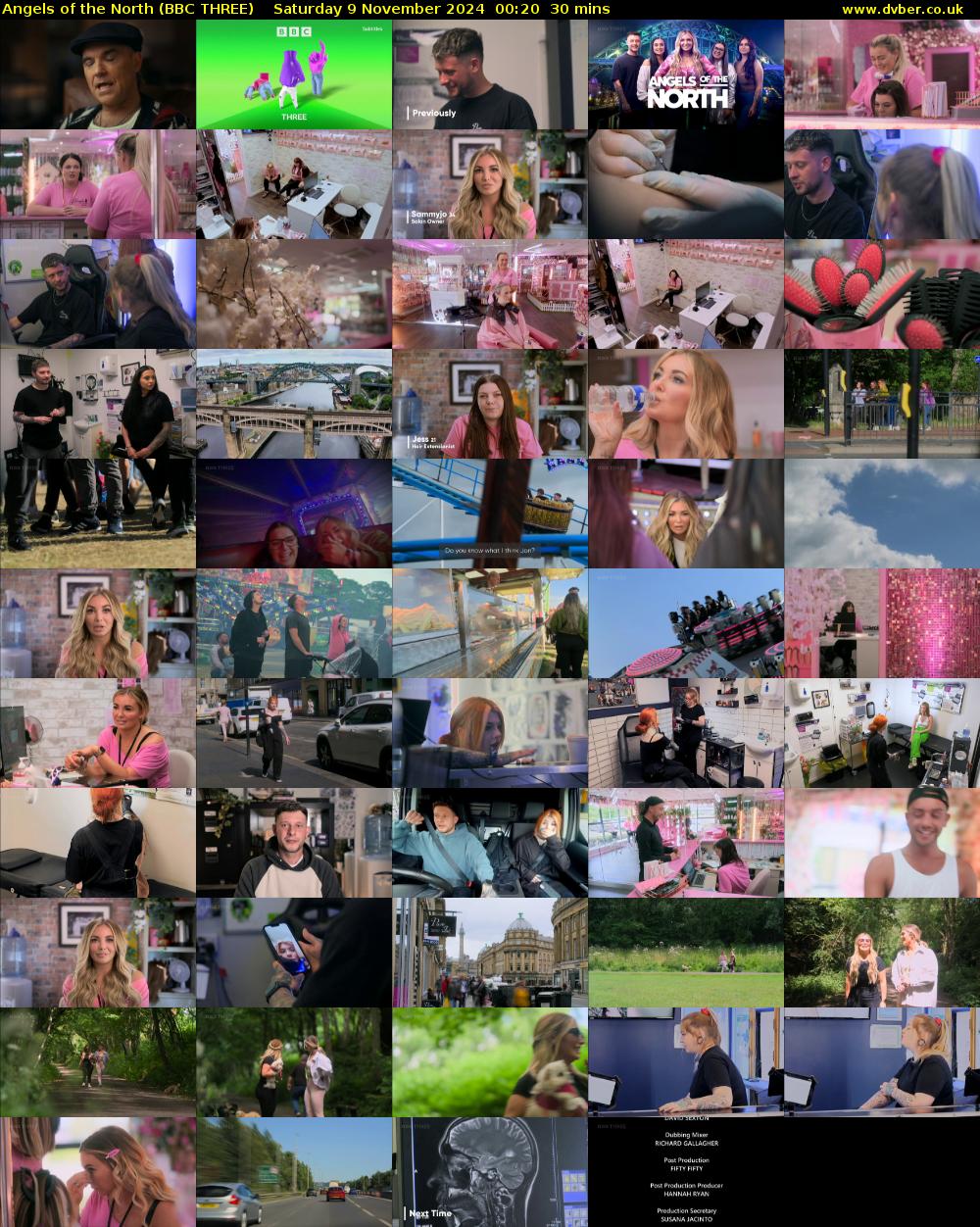 Angels of the North (BBC THREE) Saturday 9 November 2024 00:20 - 00:50