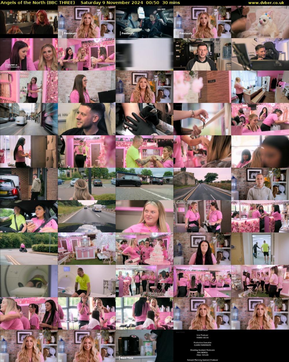 Angels of the North (BBC THREE) Saturday 9 November 2024 00:50 - 01:20