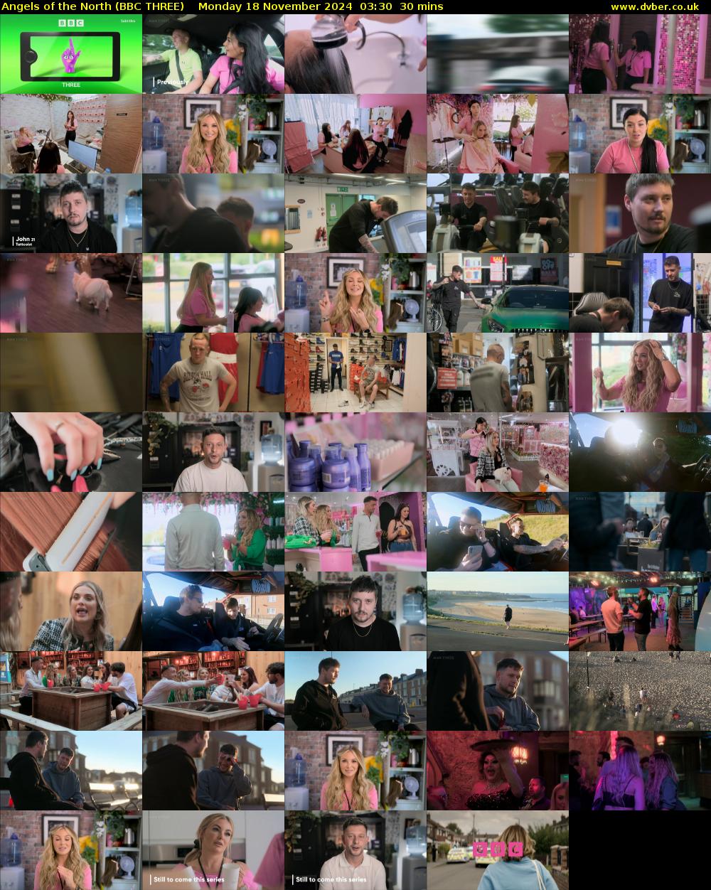 Angels of the North (BBC THREE) Monday 18 November 2024 03:30 - 04:00