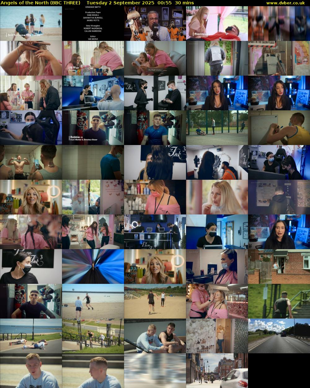 Angels of the North (BBC THREE) Tuesday 2 September 2025 00:55 - 01:25