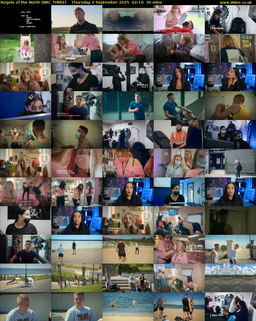 Angels of the North (BBC THREE) Thursday 4 September 2025 02:10 - 02:40