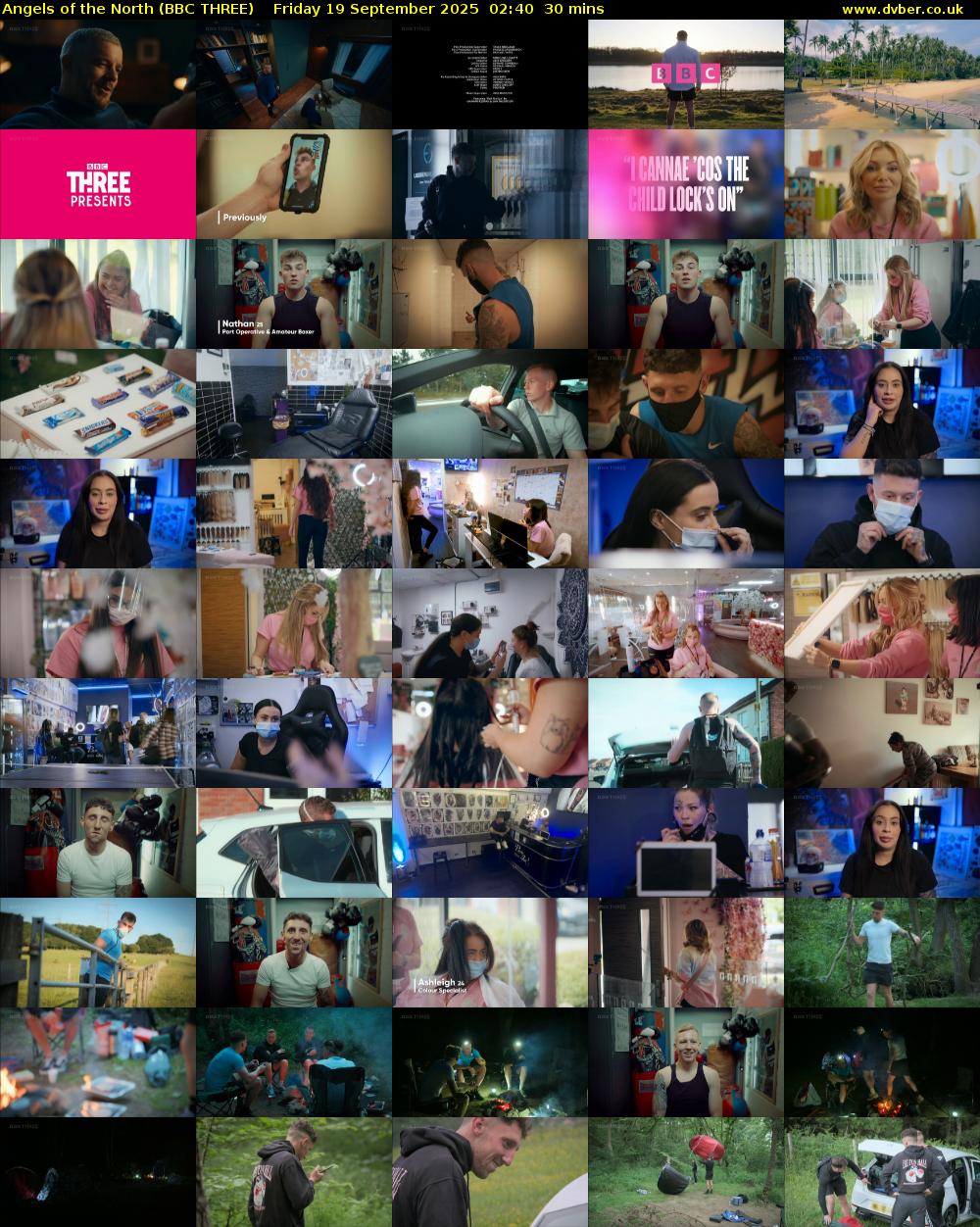 Angels of the North (BBC THREE) Friday 19 September 2025 02:40 - 03:10