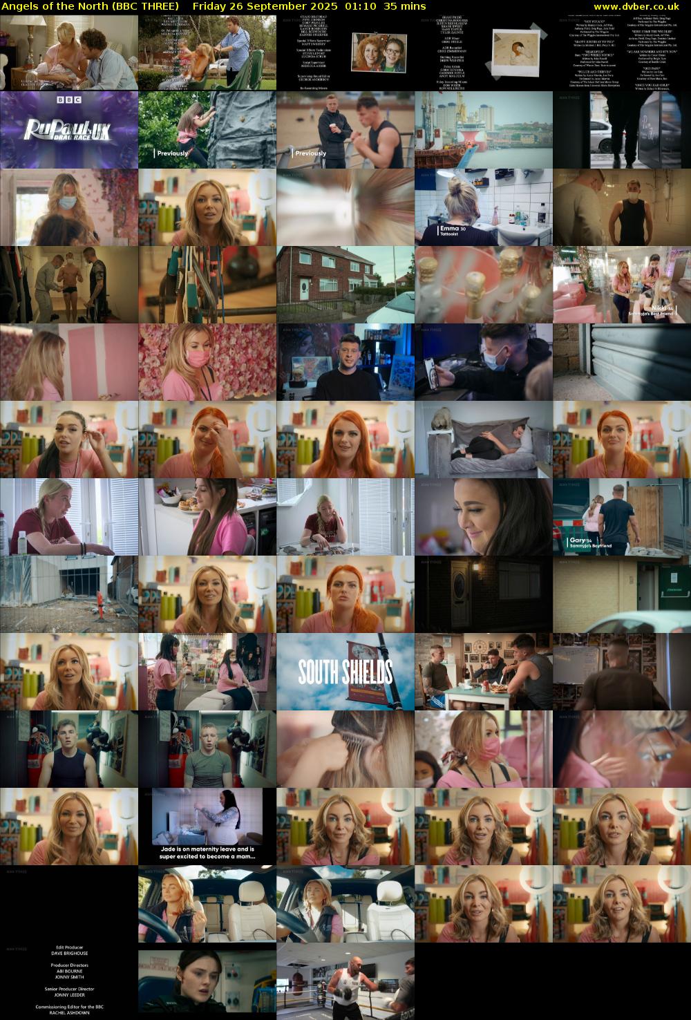 Angels of the North (BBC THREE) Friday 26 September 2025 01:10 - 01:45