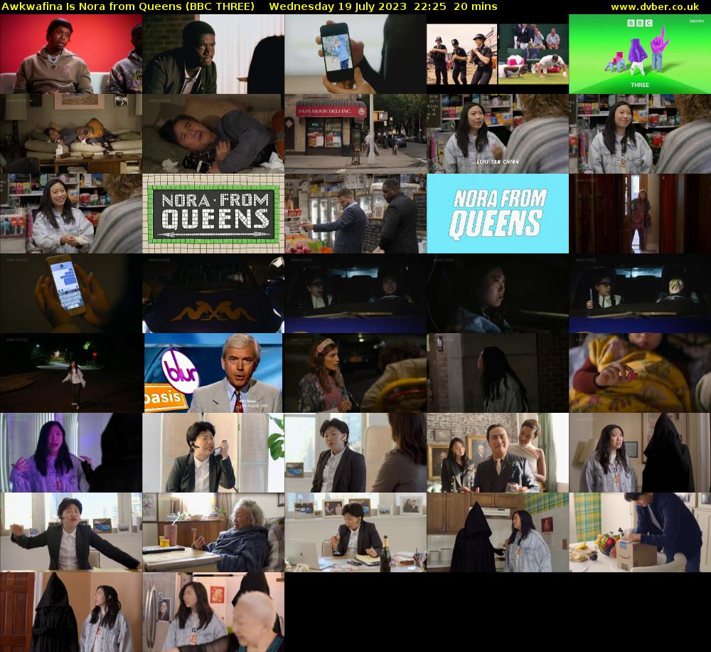 Awkwafina Is Nora from Queens (BBC THREE) Wednesday 19 July 2023 22:25 - 22:45