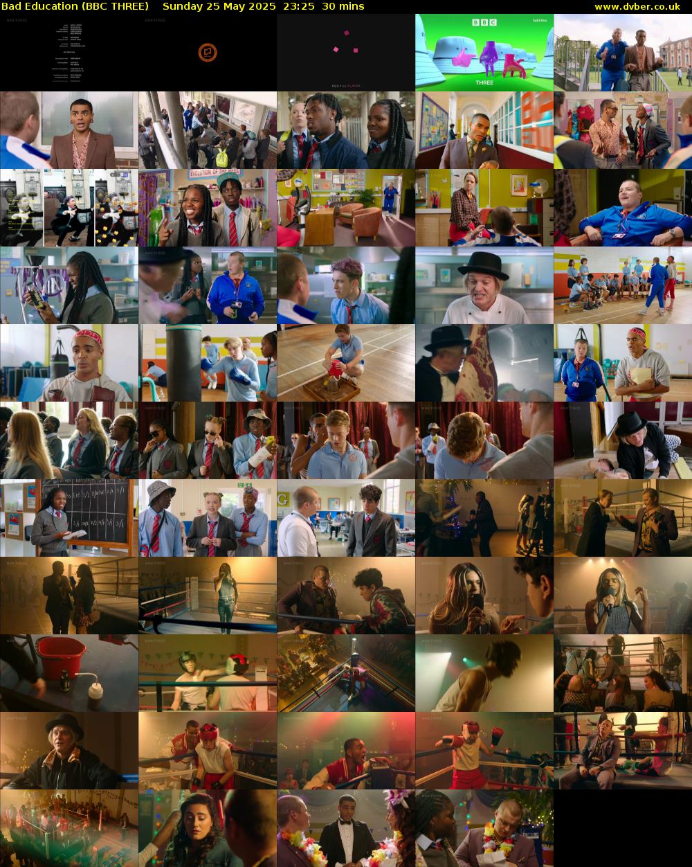Bad Education (BBC THREE) Sunday 25 May 2025 23:25 - 23:55