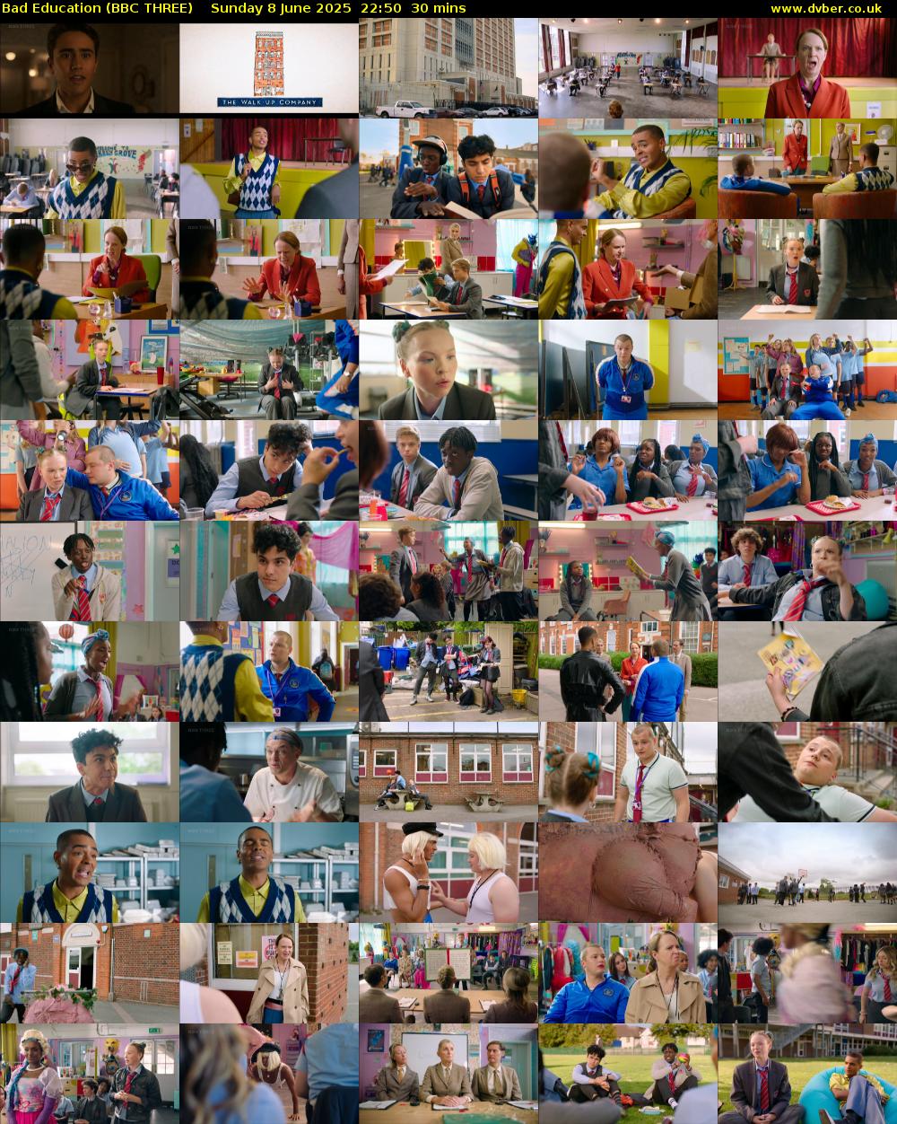 Bad Education (BBC THREE) Sunday 8 June 2025 22:50 - 23:20