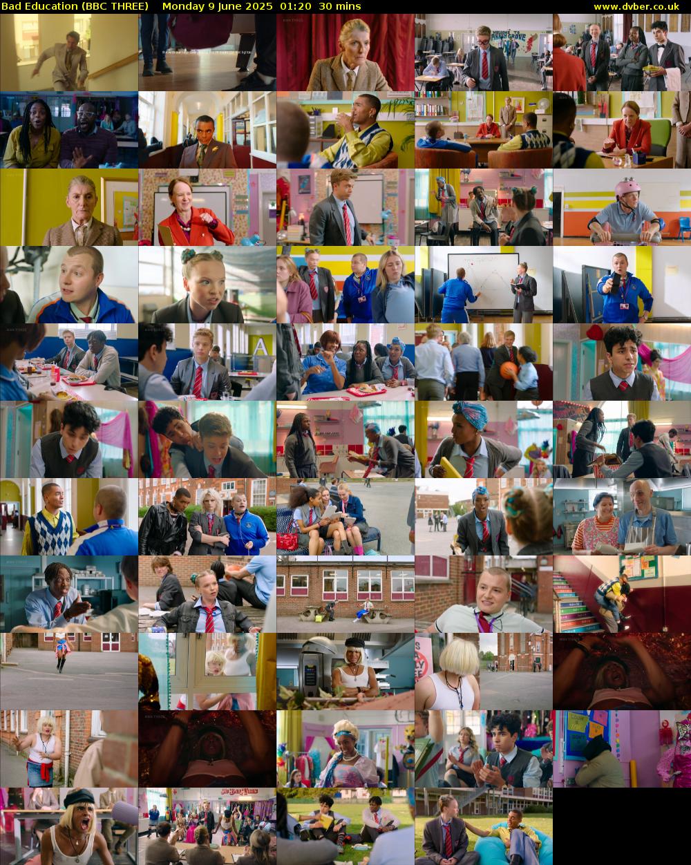 Bad Education (BBC THREE) Monday 9 June 2025 01:20 - 01:50