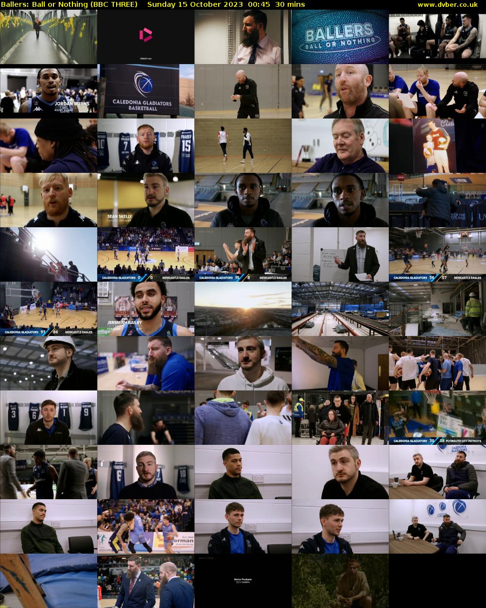 Ballers: Ball or Nothing (BBC THREE) Sunday 15 October 2023 00:45 - 01:15