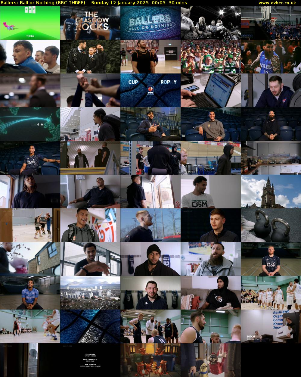 Ballers: Ball or Nothing (BBC THREE) Sunday 12 January 2025 00:05 - 00:35