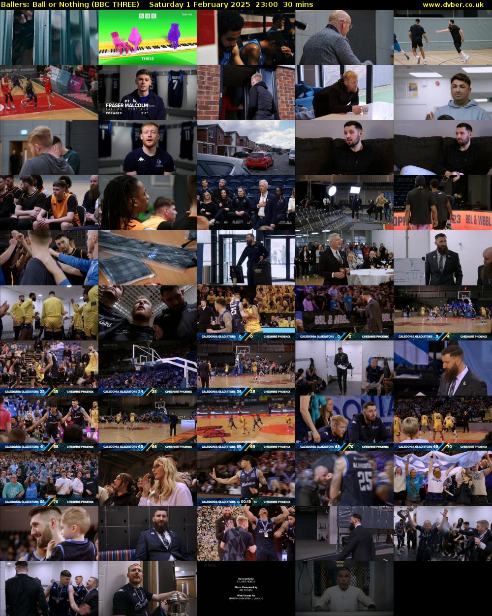 Ballers: Ball or Nothing (BBC THREE) Saturday 1 February 2025 23:00 - 23:30