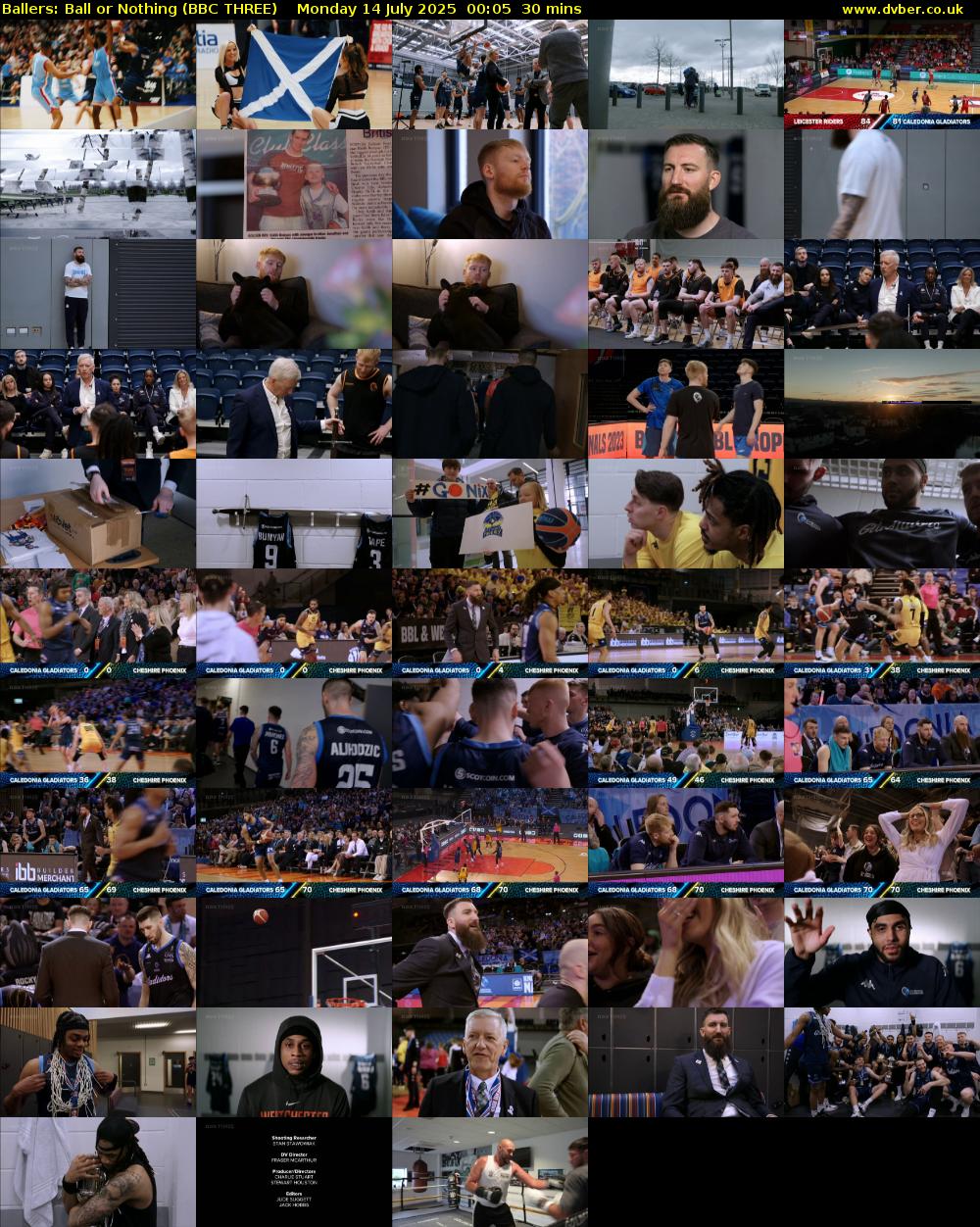 Ballers: Ball or Nothing (BBC THREE) Monday 14 July 2025 00:05 - 00:35