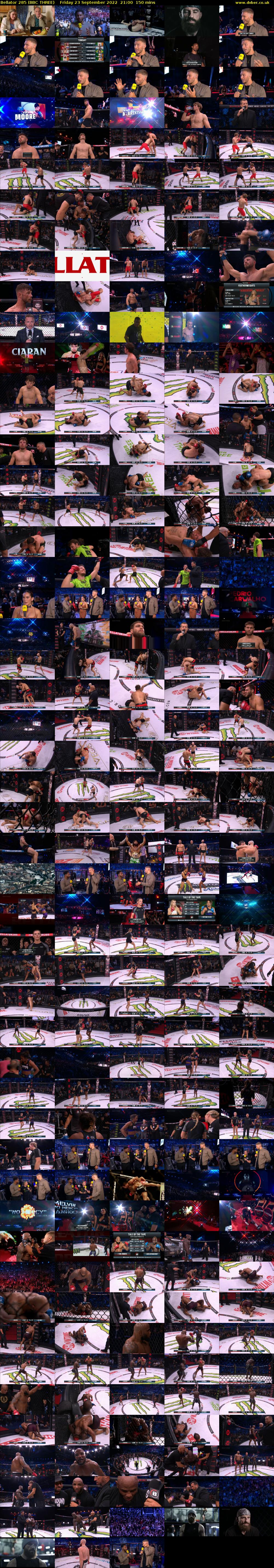 Bellator 285 (BBC THREE) Friday 23 September 2022 21:00 - 23:30