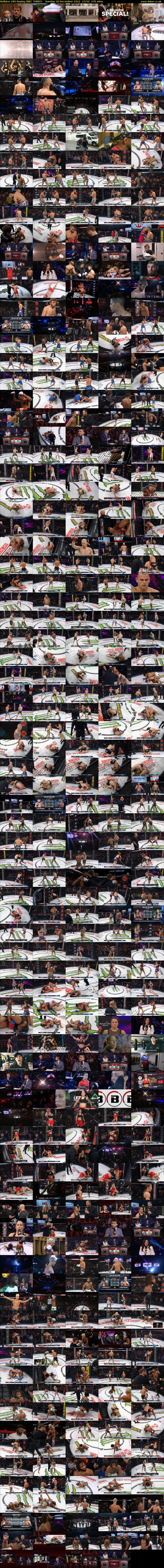 Bellator 289 Replay (BBC THREE) Sunday 18 December 2022 23:50 - 03:45