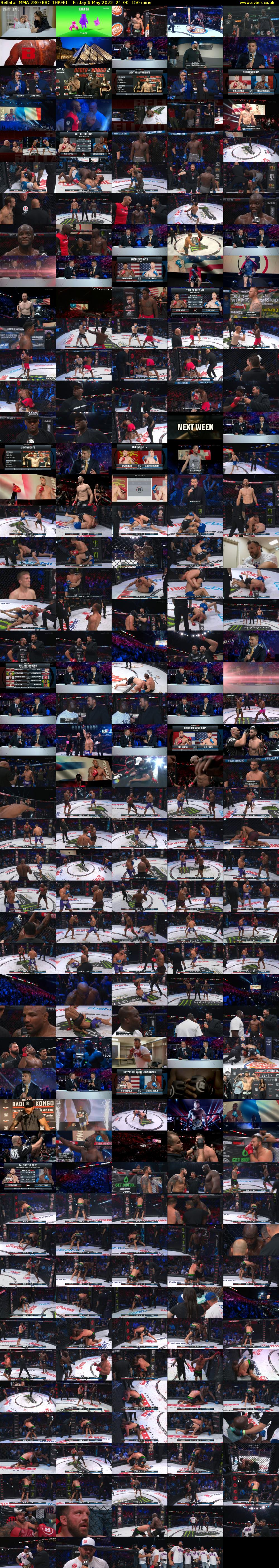 Bellator MMA 280 (BBC THREE) Friday 6 May 2022 21:00 - 23:30