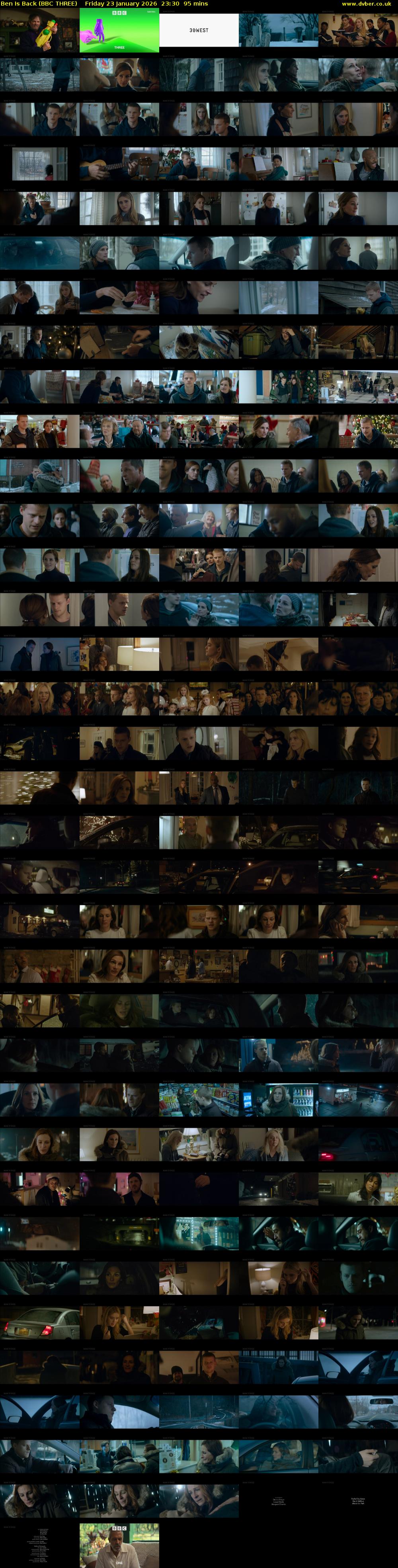 Ben Is Back (BBC THREE) Friday 23 January 2026 23:30 - 01:05