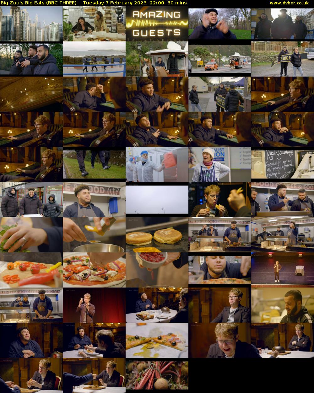 Big Zuu's Big Eats (BBC THREE) Tuesday 7 February 2023 22:00 - 22:30